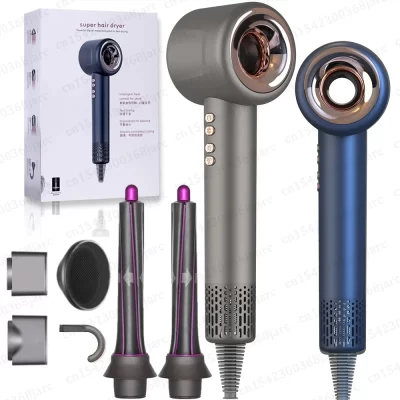 Profissional super secador de cabelo pessoal cuidados com o cabelo estilo íon negativo ferramenta salão de beleza ânion constante secadores de cabelo elétricos sem folhas