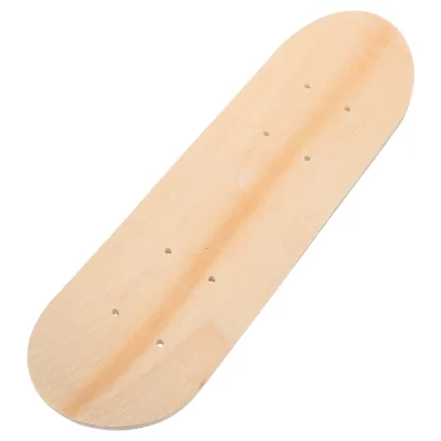 Diy crianças skate 43cm em branco deck de madeira durável inacabado pintável graffiti skate decks placas de substituição