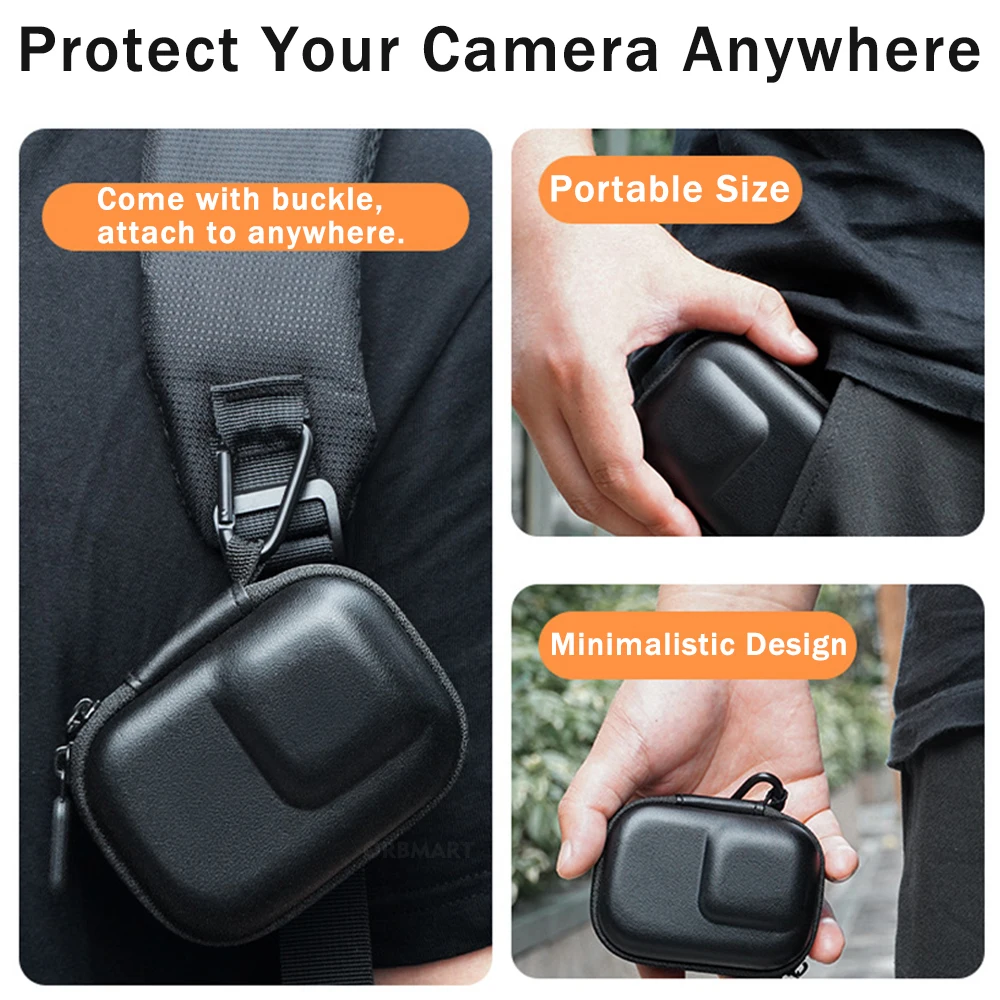 For DJI Osmo Action 5 Pro 4 3 Screen Protector Tempered Glass Film Lens Cover Cap Bag Case for DJI Action 4 5Pro Accessories - Image 6