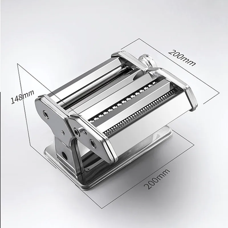 Split Type Noodle Maker Manual Pasta Noodle Pressing Machine Stainless Steel Dough Pressing Machine - Image 6
