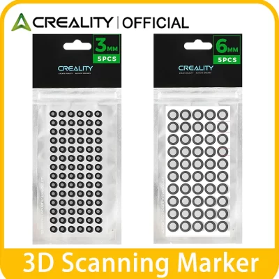 Creality 3/6mm marcador de digitalização 3D para Creality CR-Scan Raptor / Otter / Ferret Pro 3D Scanner de rastreamento de ponto 3D