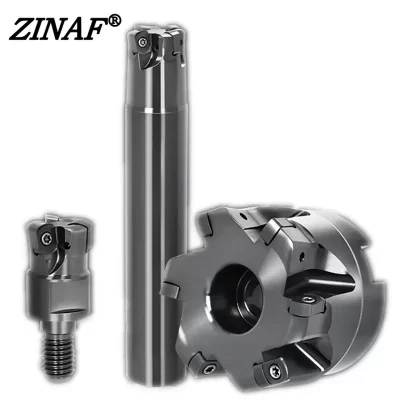 TEBL Fast feed Double-sided milling cutter BLMP0402R BLMP0402 Carbide insert hi-feed milling cutter CNC Locking Teeth