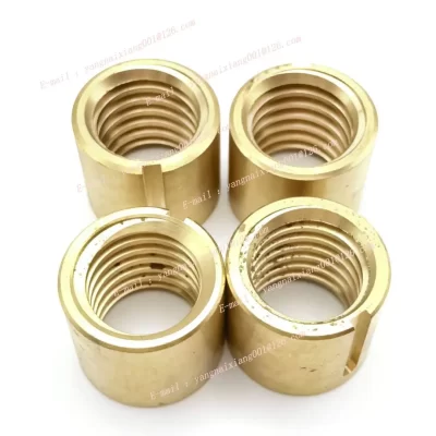 2pcs Milling Machine Brass Cross Feed Copper Nut CNC X Y Axis Vertical Mill High Quality