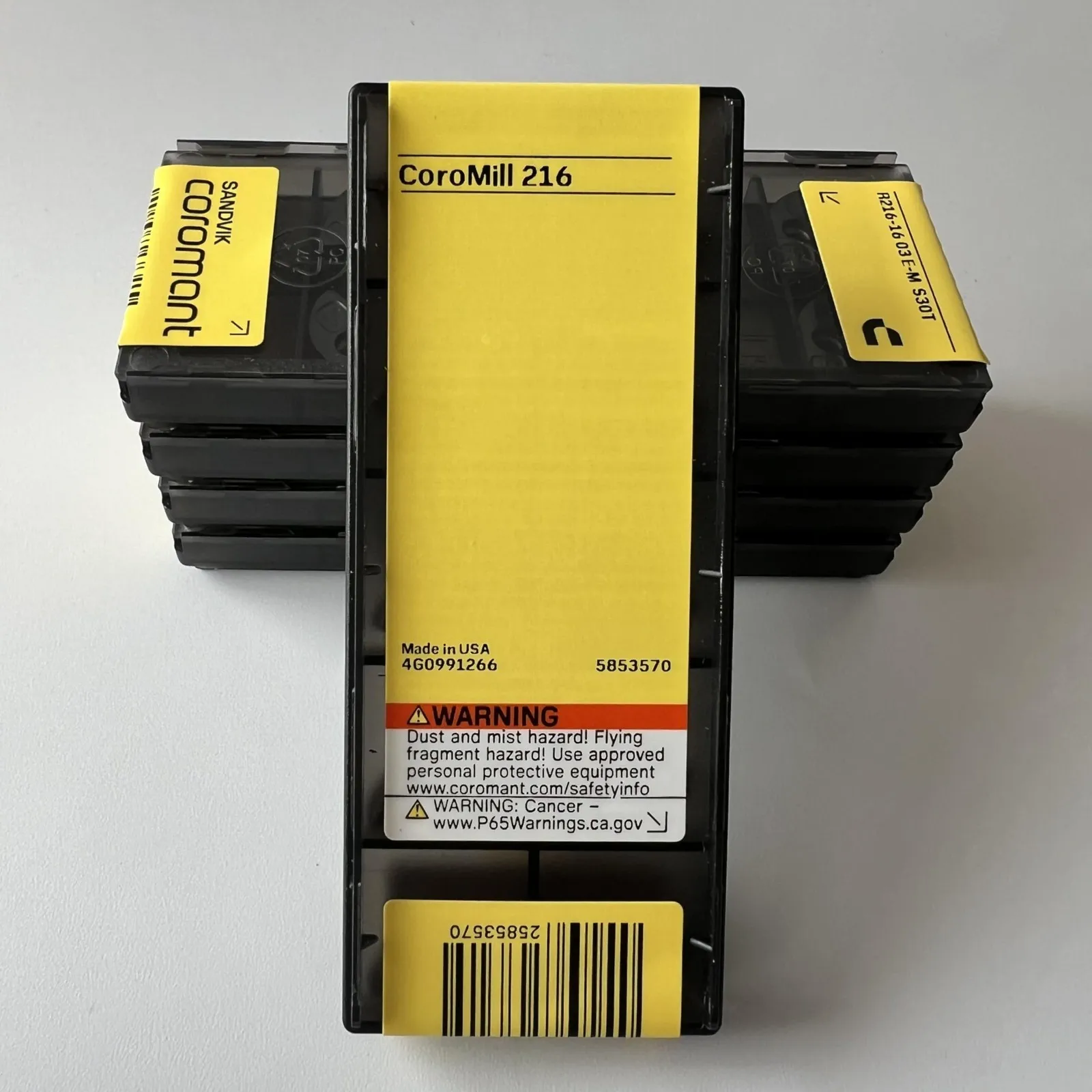 SANDVIK / R216-1603E-M S30T / Lâmina de liga dura sueca original 10 unidades - Image 2