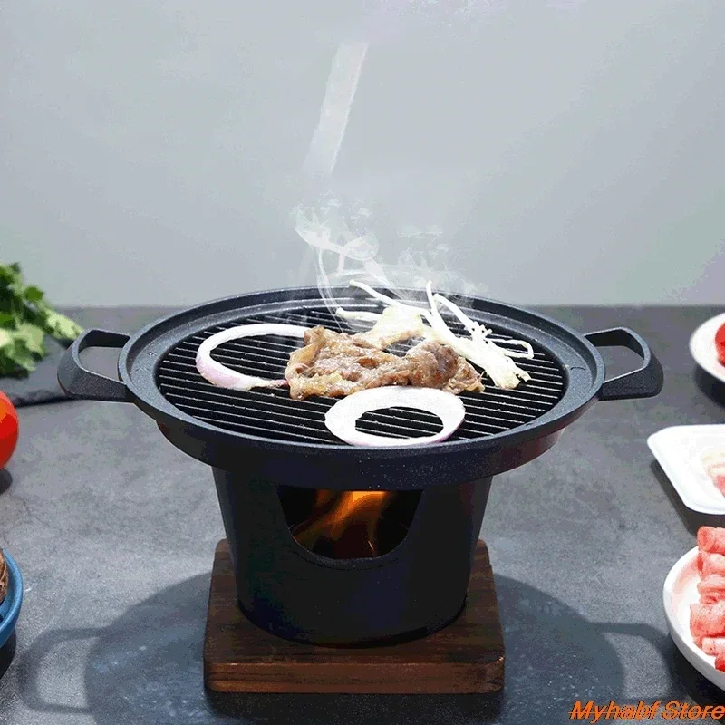 Mini churrasqueira japonesa, fogão para uma pessoa, casa, sem fumaça, churrasqueira ao ar livre, forno, assar, ferramentas de carne - Image 3
