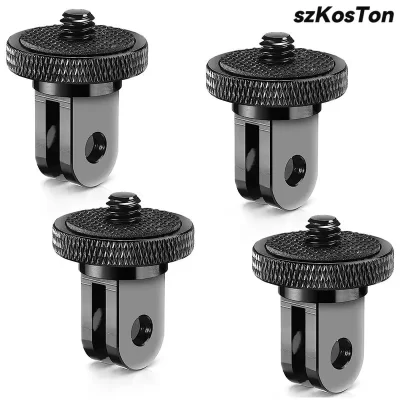 1/4 Screw Converter Mini Tripod Adapter for GoPro 13 12 11 10 9 8 Insta 360 X5 X4 DJI OSMO 360 Action 6 5 Pro 4 Camera Accessory