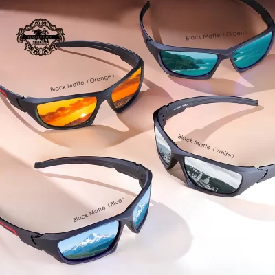 Brand High Quality Sunglasses Men Women Sun Glasses Fishing Eyewear UV400 Cycling Hiking Baseball Softball Outdoor Sport Goggles