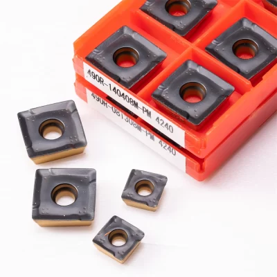 Torno CNC Carbide Blade, High Grade Metal Turning Tool para aço inoxidável, R245-12T3, R290-12T308, 490R, 08T308, 490R-140408, PM4240