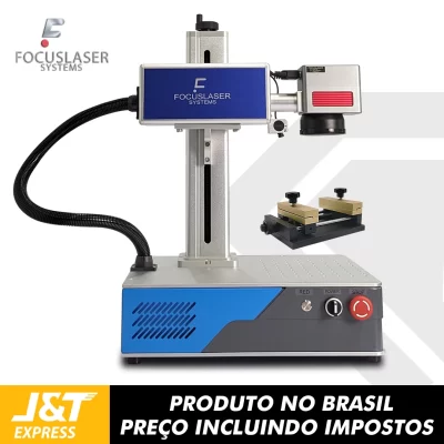 Fiber Laser Marking Machine 30w Raycus With Fixure Table Cutting Metal Card Engraving Gold Silver Copper Iron