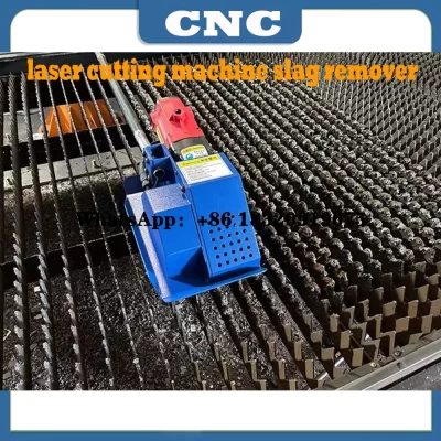 Máquina de corte a laser cnc, removedor de escória, aço inoxidável, portátil, máquina de limpeza de mesa, espada, cerca, removedor de escória