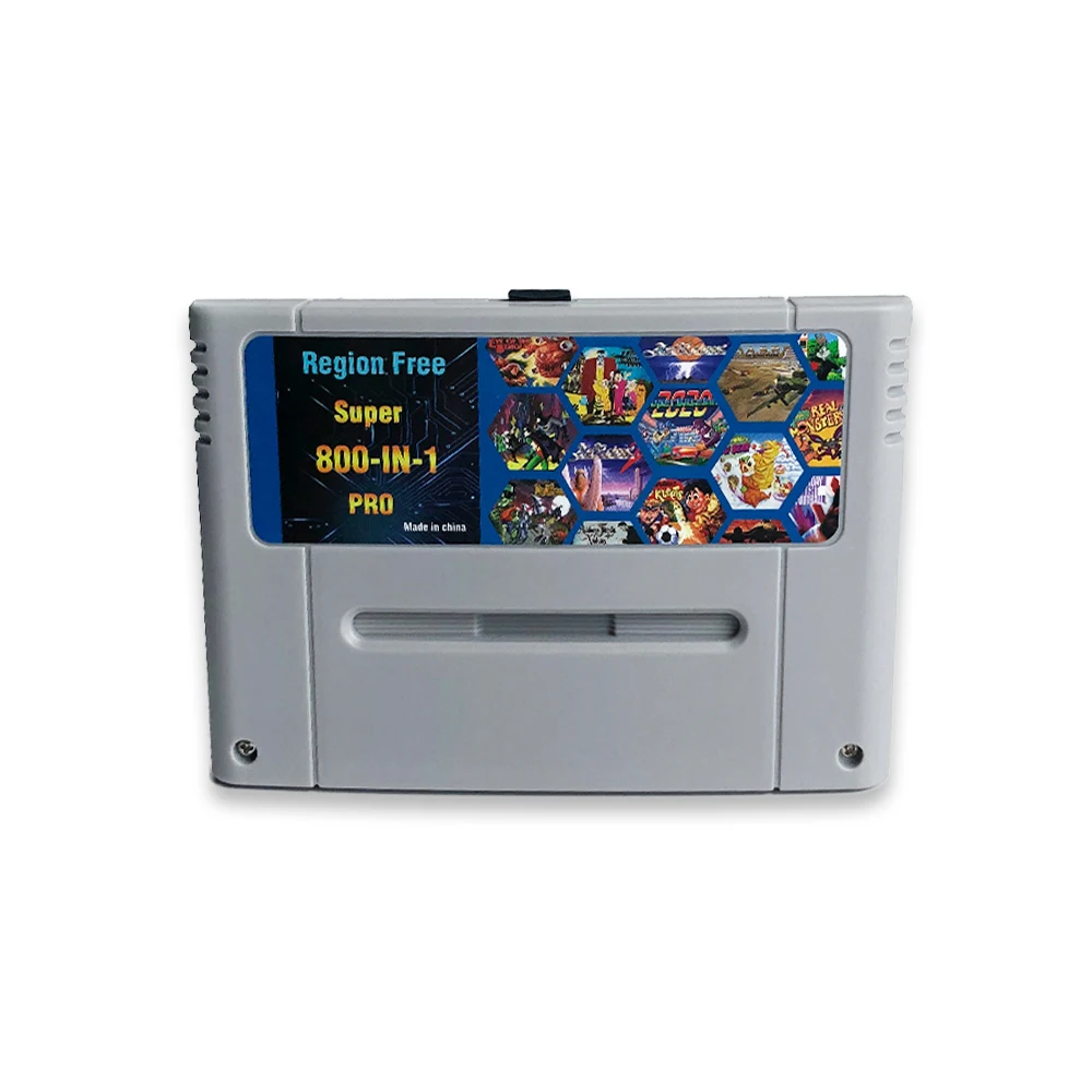 Retro Super 800 in 1 Pro Video Game Cartridge For SNES 16 Bit Game Console Card For Super nintendo - Image 2