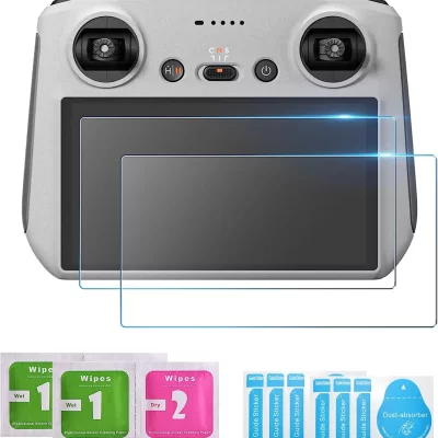 Película protetora para dji mini 3 pro hd protetor de tela de vidro dureza anti-risco filme de tela rc acessórios de controle remoto