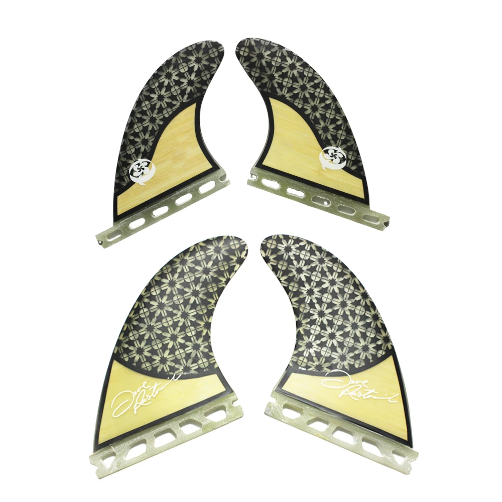 Barbatanas de propulsor Surf Carbon Honeycomb annd Barbatanas de prancha de surf de fibra de vidro em FUTURES de surf AM2 DHD Techflex SuperE Rasta FINS Jordy - Image 3
