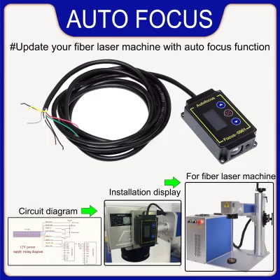 Sistema de módulo de foco automático Atualize sua máquina de marcação a laser de fibra/máquina de gravação a laser de fácil instalação