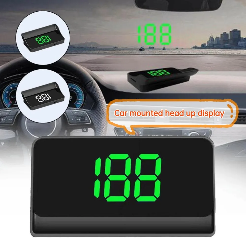 1pcs Universal HUD Head Up Display V9 Car GPS Speedometer Digital Projector OBD Windshield Display Vehicle Auto Accessories - Image 2