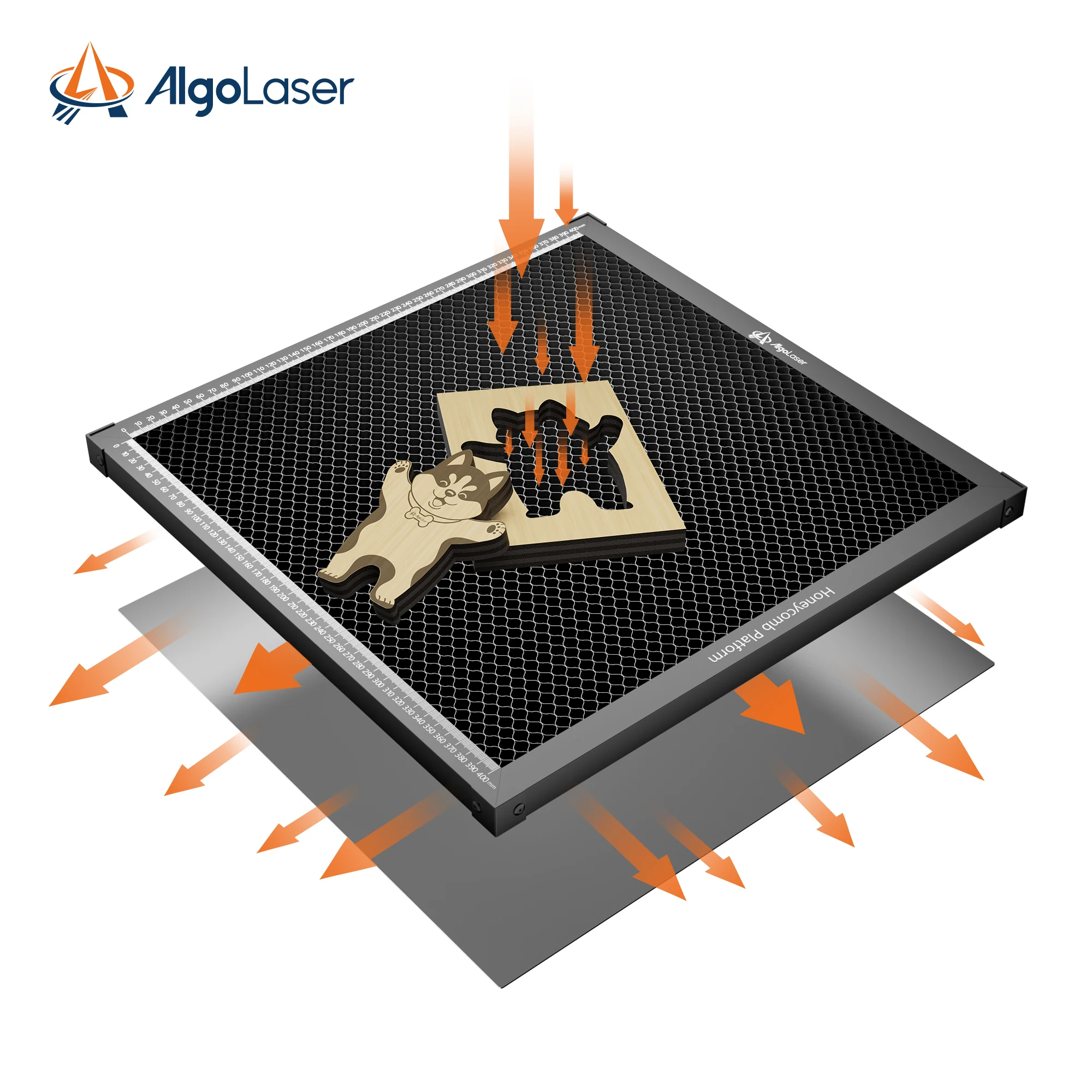 Máquina de gravação a laser, máquina de corte de velocidade rápida, ferramenta, escultura em favo de mel, mesa de trabalho para máquina de remendo co2c/gravador a laser - Image 3