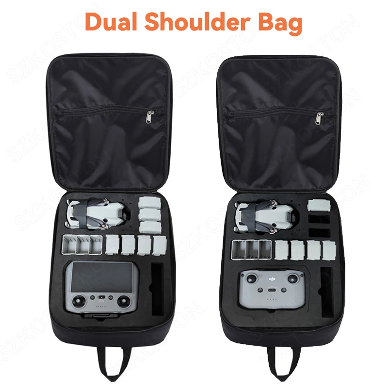 Para dji mini 4 pro saco de armazenamento mochila mensageiro saco peito portátil caixa moda para mini 4 pro bolsa ombro acessórios - Image 3