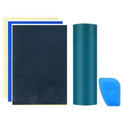 SDFC-Papel de gravação a laser, com raspador azul para marcação e gravação a laser de fibra em vidro cerâmico de metal