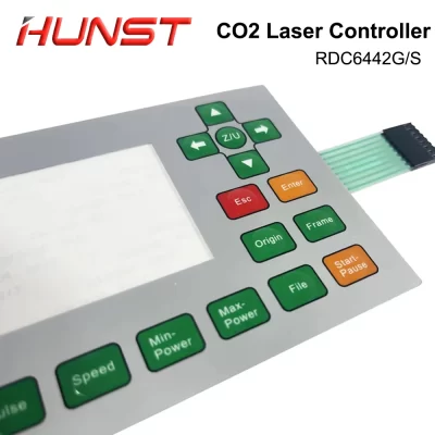 HUNST Ruida button membrane mask switch RDC6445S RDC6445G RDC6442S RDC6442G suitable for laser cutting and engraving machines