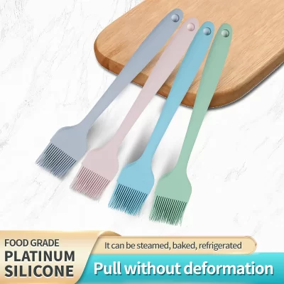 Silicone Basting Escova para Cozinhar, Resistente a Alta Temperatura, Escova De Pastelaria, Escova De Churrasco, Aparelho De Cozimento, Atualizado