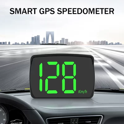 Universal Car HUD Digital Speedometer Head Up Display For Motor Truck Vehicles Speed Meter Displayer KM/MPH USB Power Supply