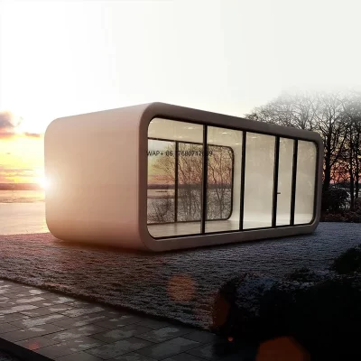 China High Quality Steel Prefab Modular House Commercial Prefabricated Big Space Villa Portable Homes