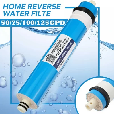 Casa cozinha osmose reversa ro membrana substituição sistema de água filtro purificador água potável tratamento 50/75/100/125gpd