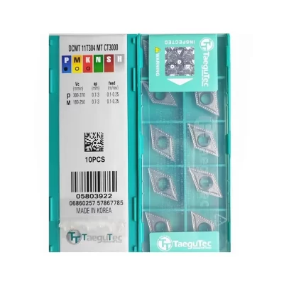Dcmt11t304 dcmt11t308 mt ct3000 inserção cermet ferramenta de torneamento externo de alta qualidade inserção de torneamento cnc ferramenta de torno de processamento de aço