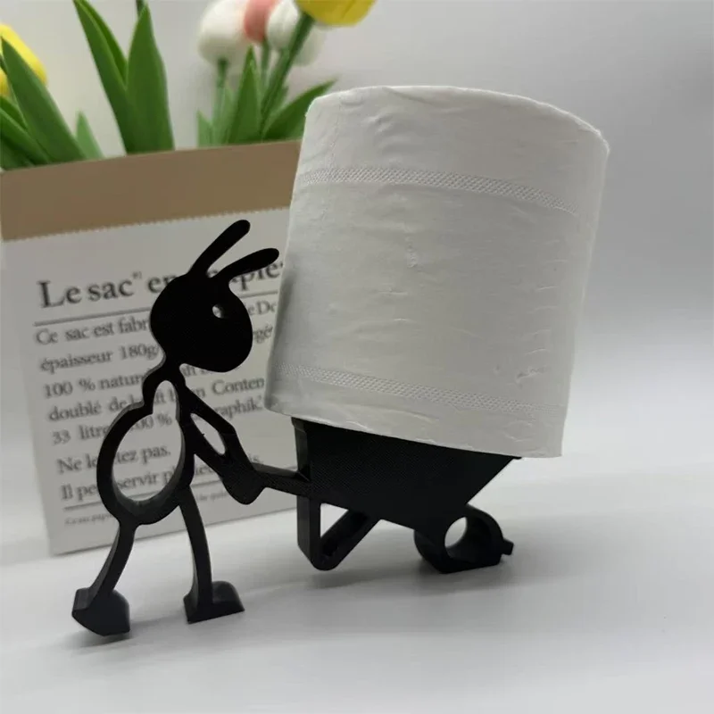 3D Printing Ant Shaped Tissue Holder New Creative Cute And Simple Animal Tissue Hanger Practical Paper Holder Home Decoration - Image 2