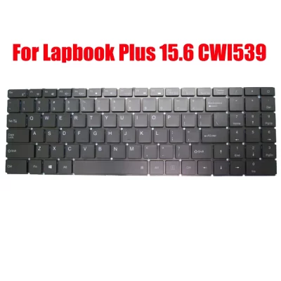 Teclado de laptop para chuwi para lapbook plus 15.6 cwi539 inglês eua preto sem retroiluminação novo