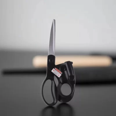 2026 popular novo profissional tesoura guidata a laser para casa artesanato embrulho presentes tecido costura corte reto rápido tesoura
