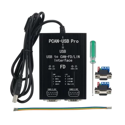 PCAN-USB Pro PCAN FD PRO 8Mbit/s 12Mbit/s sem LIN USB para adaptador CAN 2CH PODE FD compatível com IPEH-004061 para PEAK