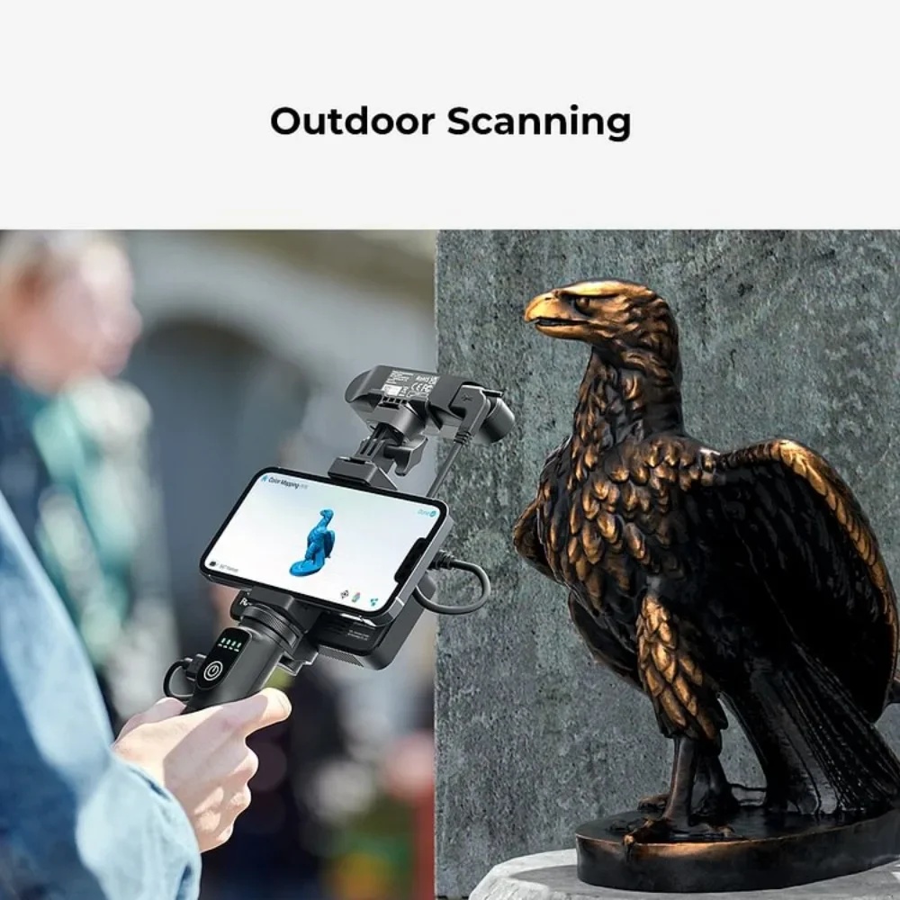 Creality CR-Scan Ferret Pro 3D Scanner Portátil Anti-shake Rastreamento WiFi6 24 bits Full-color Digitalização sem fio Precisão de 0,1 mm - Image 5
