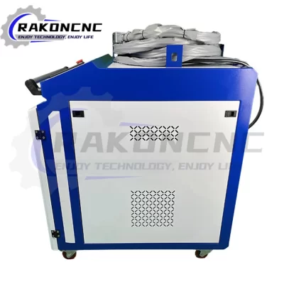 Máquina portátil de limpeza a laser de 3000 W para remoção de ferrugem