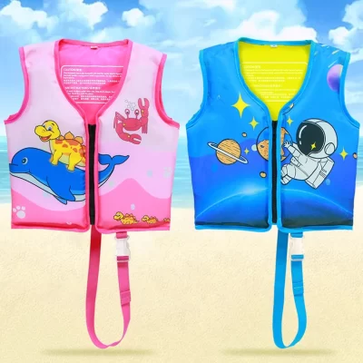 Non Inflatable Kids Swim Vest Baby Floating Vest Used to Assist in Swimming Practice Boy Girl Buoyancy Swimming Pool Accessories