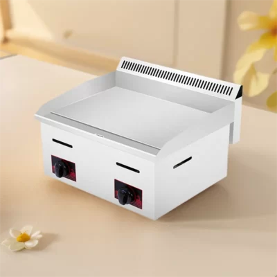 Forno comercial de panqueca a gás, bife frito, placa de ferro, arroz frito, lula grelhada, folha de macarrão frio, equipamento de barraca de alimentos