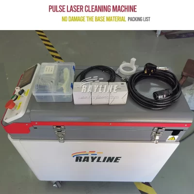 Máquina portátil de limpeza a laser de fibra de pulso Mopa 300W para limpeza de superfície de madeira de metal Remoção de pintura de ferrugem Remoção de pintura