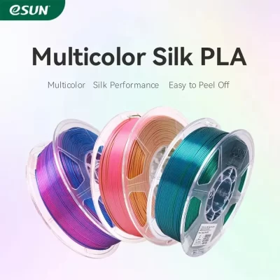 eSUN Silk Magic PLA Filament 1KG 1.75mm Silky Multicolored 3D Printer Filament Apply For Elegoo/Anycuibc/Bambulab/Creality