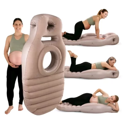 Tapete inflável colchão gravidez yoga esteira corpo cama travesseiro gravidez travesseiro para dormir travesseiro do corpo