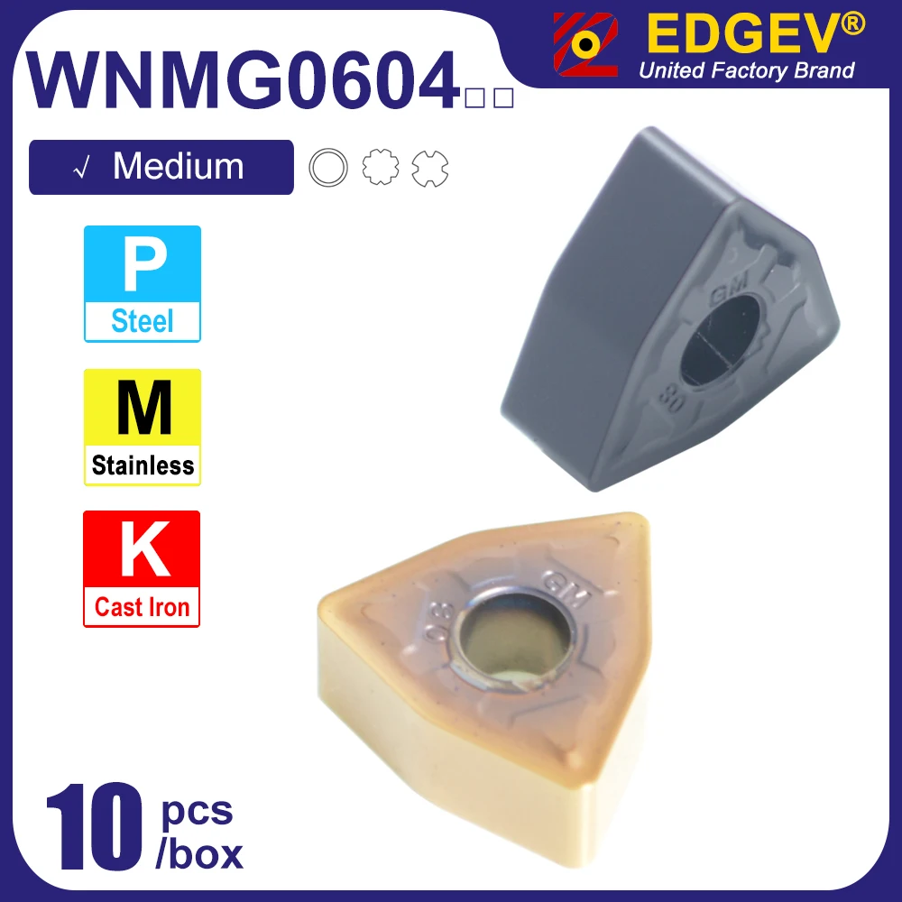 WNMG060408 WNMG06 WNMG 060408 WNMG332 GM inserções de carboneto originais aço ferro fundido inserções de torneamento inoxidável ferramenta de torneamento de torno