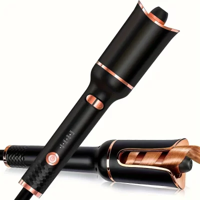 Modelador de cabelo automático, Auto Hair Curling Iron, Ceramic Rotating Air Curler, Air Spin Wand, Styler Curl Machine, Modelador mágico