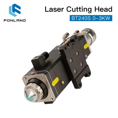 Raytools BT240S 0-3kW Cabeça de corte a laser de fibra com foco manual para máquina de corte a laser de fibra Raycus IPG BT240
