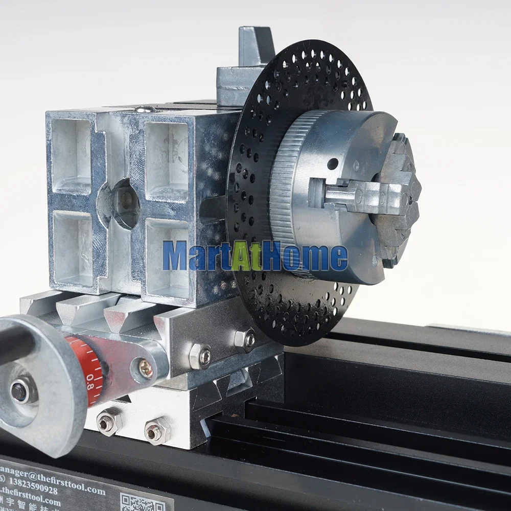 The First Tool 60W High Power Mini Metal Gear Milling Machine Tool TZ10002MZ 12000RPM with Dividing Plate and 3-jaw Chuck - Image 4