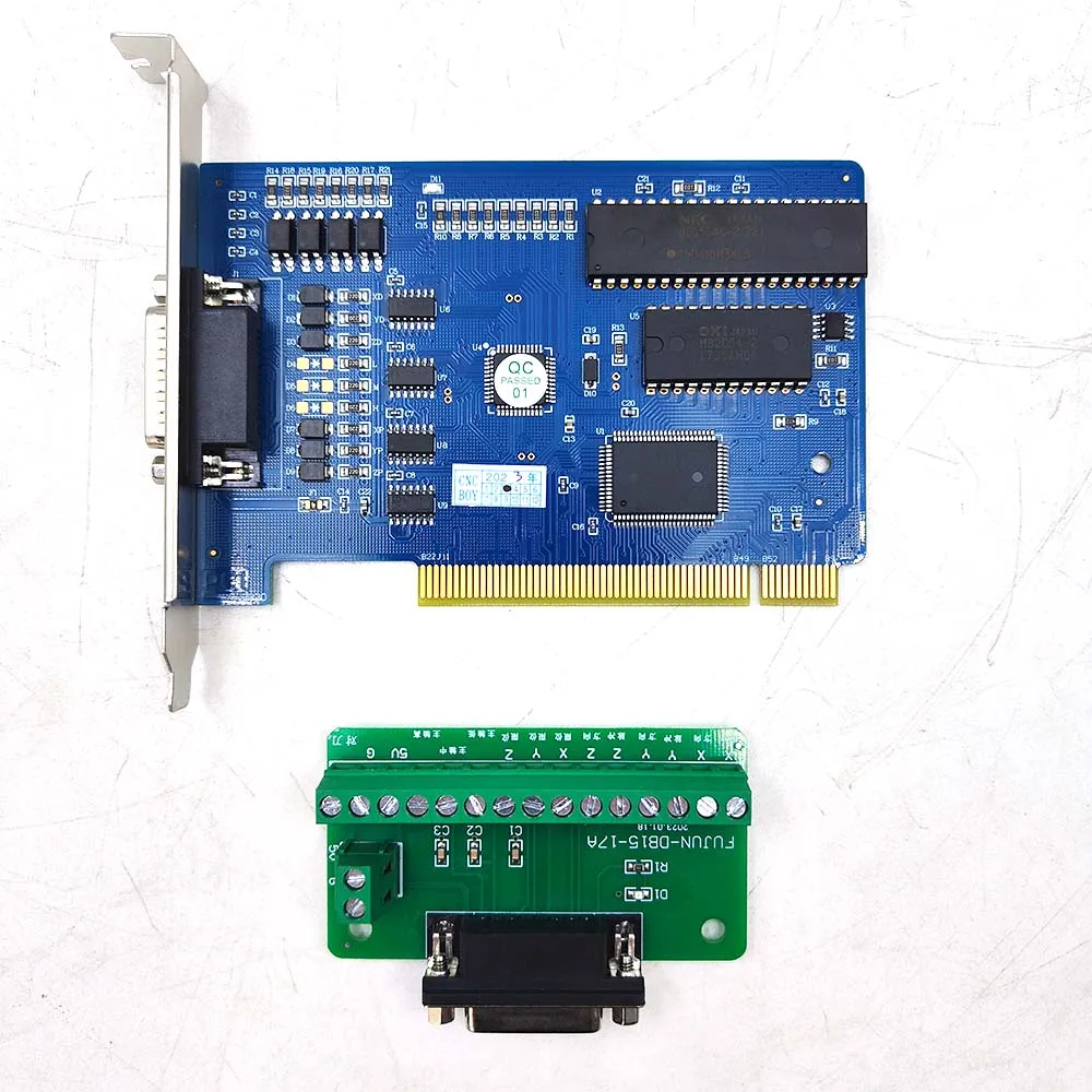 Conjunto de cartão de controle NC Studio PCI Motion Ncstudio de 3 eixos para fresadora de gravação de roteador CNC - Image 3