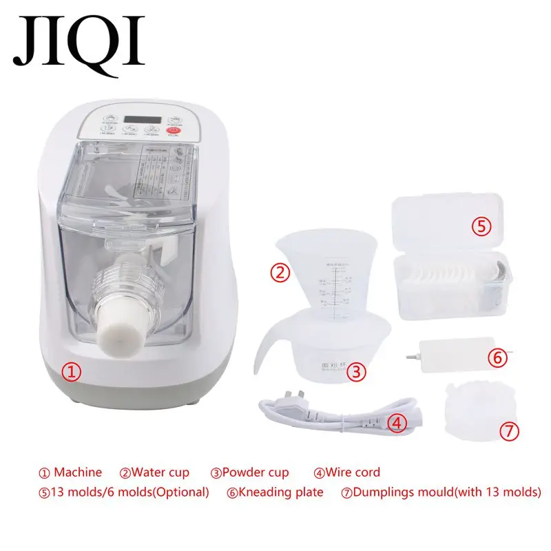110V 220V Automatic Noodle Maker 13 mold Electric Pressing Machine Dough Blender Roller Dumpling Skin Spaghetti Pasta Cutter - Image 5