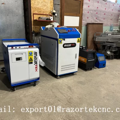 Raycus 2000W Fiber Laser Welding Cleaning Cutting Machine Weld Seam Clean Machine S&A Chiller