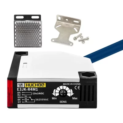 E3JK-R4M1 Interruptor Fotoelétrico Indutivo Espelho Sensor de Reflexão Placa de Alimentação de Luz 12-24VDC
