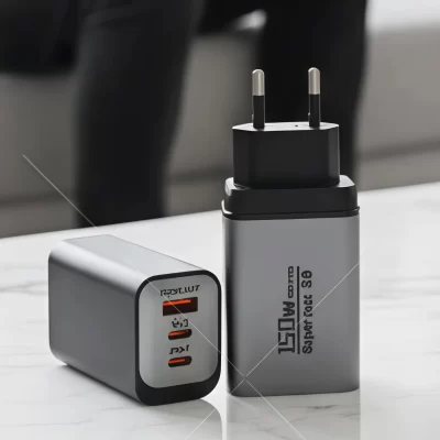 Carregador de telefone usb 3 portas total 150w tipo c carregamento rápido qc3.0 para iphone samsung xiaomi ue/eua plug adaptador de parede de carga rápida