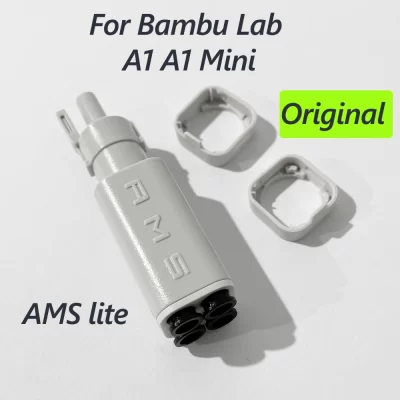Ams lite buambulab filamento hub para bambu laboratório componentes de cinco vias interruptor consumíveis impressão multi-cor para a1/a1 mini peças