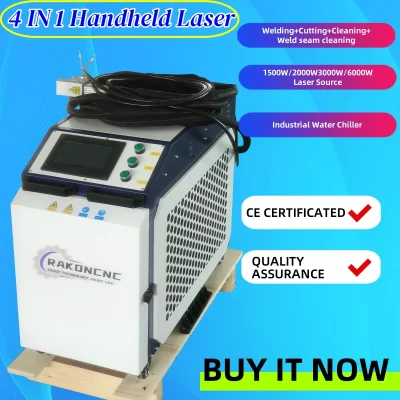 1500W Fiber Laser Welding Machine Raycus 4 in 1 Laser Welding Cleaning Cutting Machine Handheld Laser Welder For Metal US Stock